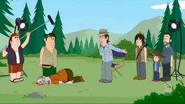 Walking dead on brickleberry