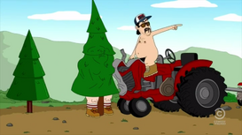 HEY you owe me a new stolen tractor