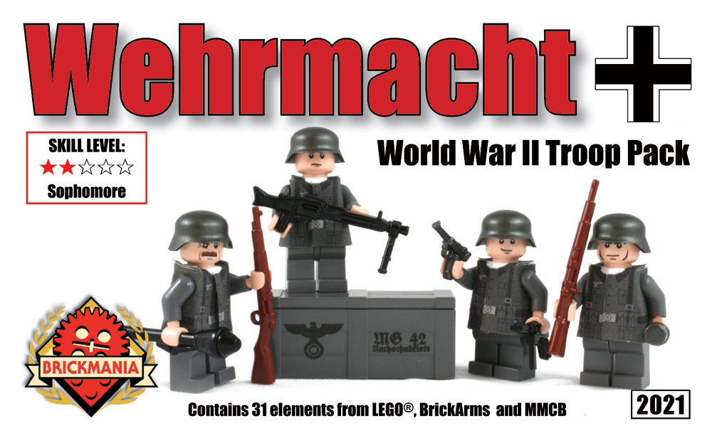 Wehrmacht: World War II Troop Pack | Brickmania Wiki | Fandom