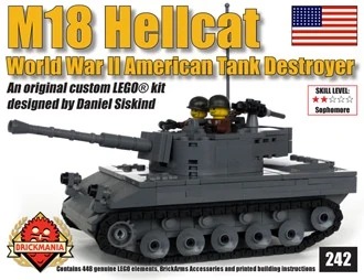 lego hellcat tank