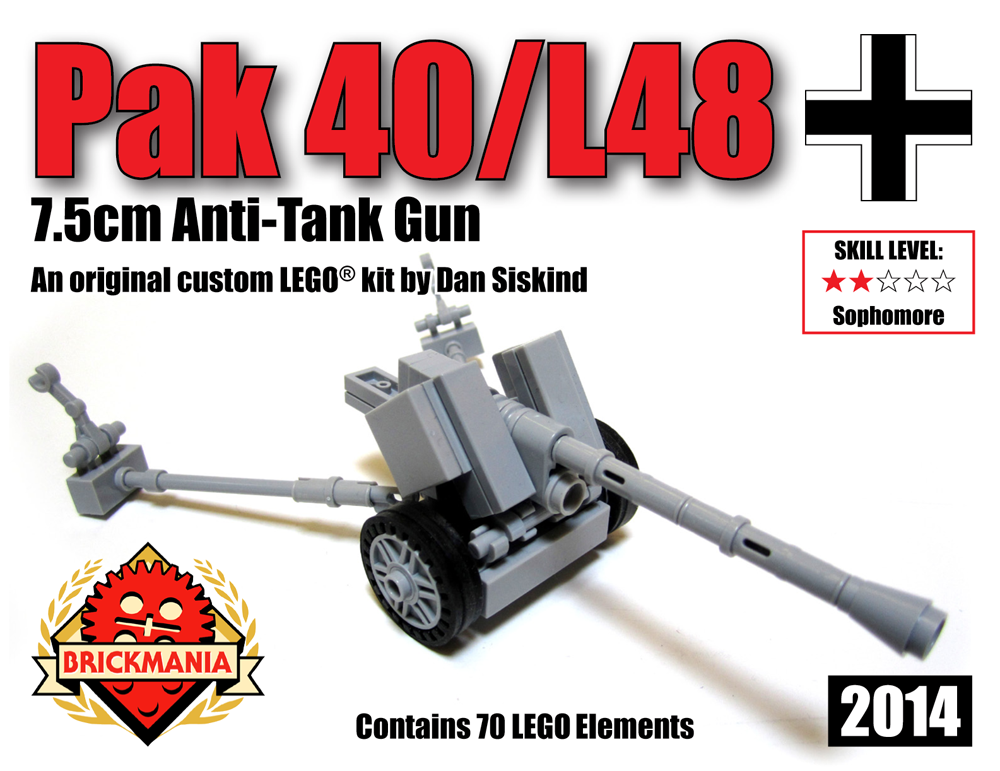 PaK 40 7.5cm Anti-Tank Gun, Brickmania Wiki