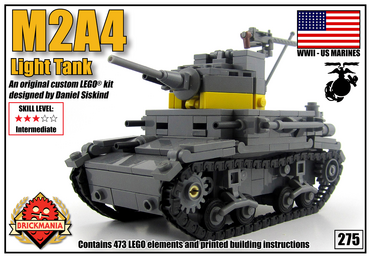 M2A4 Light Tank (USMC) | Brickmania Wiki | Fandom