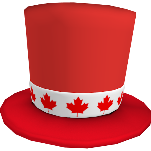 Store:Canada Day Tophat, Brick Planet Wiki
