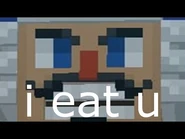 playing a block shooter game while producing sound waves from my throat