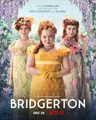 Bridgerton (Poster 03).jpg (446 KB) Prudence, Penelope, and Philippa Featherington Poster