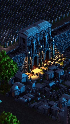 Necropolis by dominuself on DeviantArt | Fantasy concept art, Fantasy  landscape, Dark fantasy art