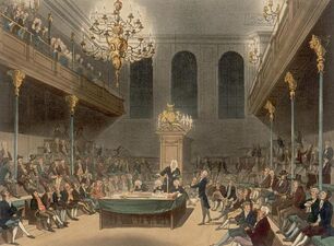A House of Commons meeting