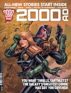 Cover of prog 2150 by Joseph Michael Linsner