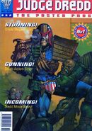 Judge Dredd: The Poster Prog #1 cover, by Greg Staples