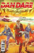 The cover of Dan Dare #1, by Alberto Foche