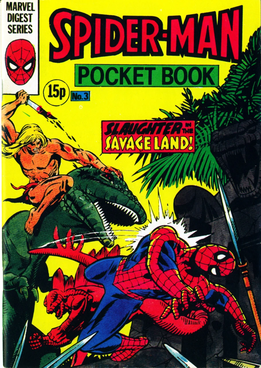 SpiderMan Pocket Book Vol 1 Albion British Comics Database Wiki Fandom