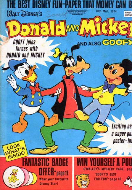 mickey magazine（ドナルド） mickey magazine （ドナルド）