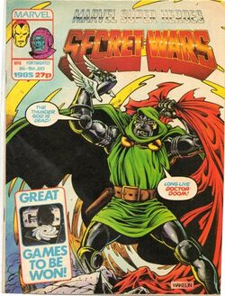ゾイド関連【海外コミック（SECRET WARS）1985年11月9日19号】 ゾイド関連【海外コミック（SECRET WARS）1985年11月9日19号】