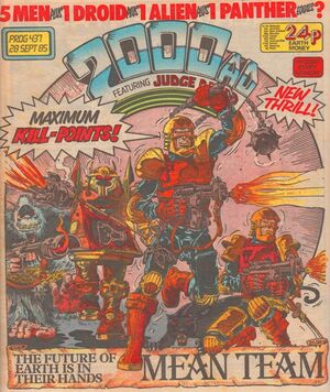 2000 AD prog 437 cover