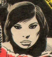 Suzi looking determined