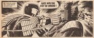 Dredd 1, Fear 0, in 2000 AD prog 227, by Brian Bolland