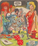 Hoagy and Stogie gamble Sam's money away in 2000 AD prog 438, by Ian Gibson