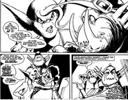 Chrysoprasia flips in 2000 AD prog 353, by Alan Davis