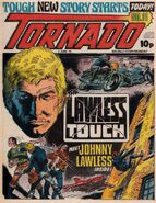 The cover of Tornado #11, by Barrie Mitchell
