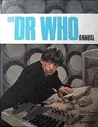 At the controls of the TARDIS
