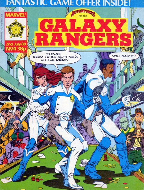 Adventures of the Galaxy Rangers, Albion British Comics Database Wiki