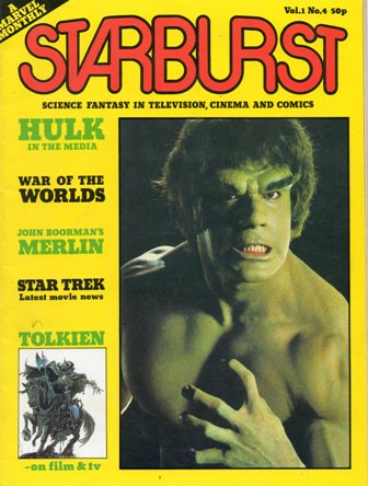 ポスター Starburst 1978 first edition. UK Sci-fi Starburst 1978 first edition. UK Sci-fi ポスター