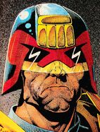 Dredd by Cliff Robinson, from 2000 AD prog 612