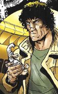 Johnny and his toy Gronk in 2000 AD prog 1933, by Carlos Ezquerra