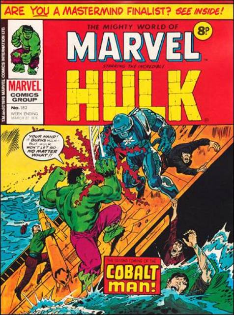 Mighty World of Marvel Vol 1 182 | Albion British Comics Database Wiki ...