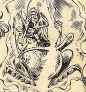 Chiefy Pig-Rat in 2000 AD prog 265, by Massimo Belardinelli