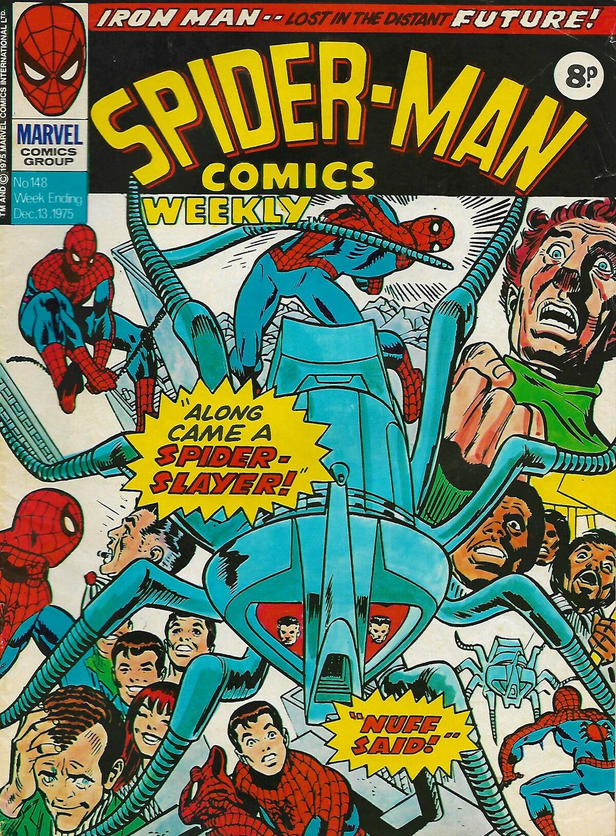 SpiderMan Comics Weekly Vol 1 148 Albion British Comics Database