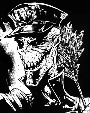 Henry Dubble and his feather duster, by Paul Davidson