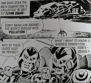 From the long running Judge Dredd strip in the Daily Star