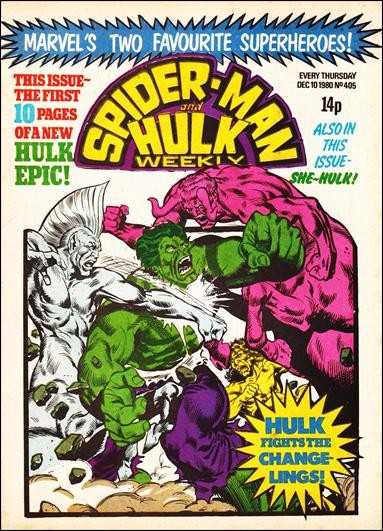 Spider-Man and Hulk Weekly Vol 1 405 | Albion British Comics Database ...