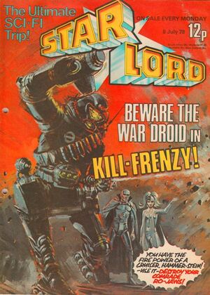 Star-Lord, Albion British Comics Database Wiki