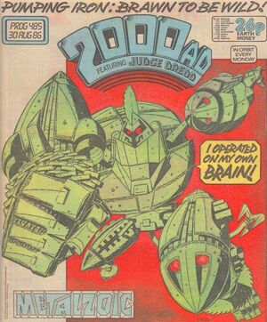 2000 AD prog 485 cover