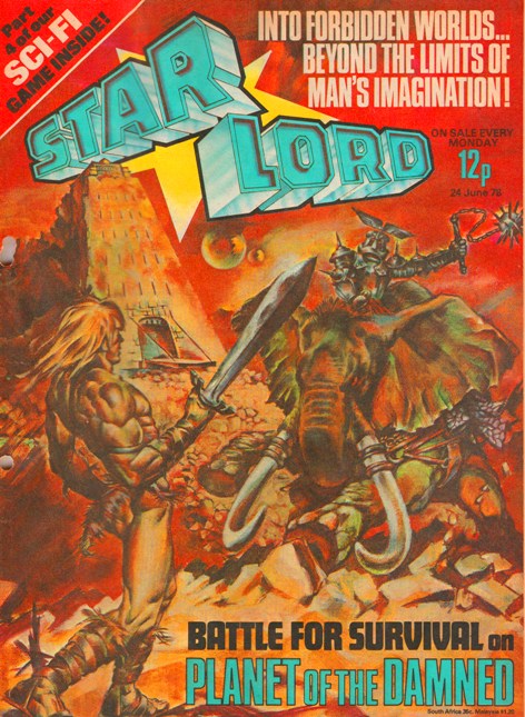 Star-Lord, Albion British Comics Database Wiki