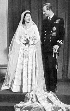Wedding of Princess Elizabeth and Philip Mountbatten, Duke of Edinburgh |  British Royal Family Wiki | Fandom