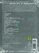 Back cover/Tracklisting