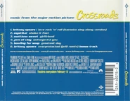 Back cover/Tracklisting