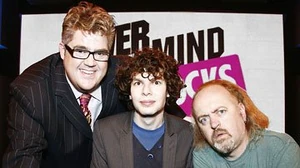 Phill Jupitus, Simon Amstell, Bill Bailey.