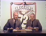 Election Night '72: Election Night - Live Coverage promo for November 7, 1972