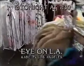 KABC Channel 7 - Eye On L.A. - Tonight ident for July 29, 1986