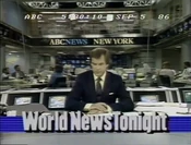 World News Tonight open from September 5, 1986