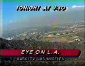 KABC Channel 7 - Eye On L.A. - Tonight ident for June 4, 1985