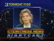KYW Channel 3 Eyewitness News Nightcast - Tonight ident #3 for November 5, 1984