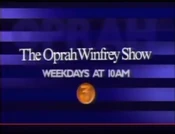WFSB Channel 3 - The Oprah Winfrey Show - Weekdays promo from Fall 1986