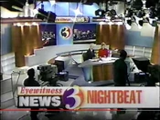 WFSB Channel 3 Eyewitness News Nightbeat open from November 7, 1995