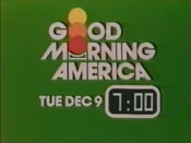 Good Morning America 7AM EDT open from December 9, 1980