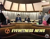 WABC Channel 7 Eyewitness News 6PM open from December 24, 1984